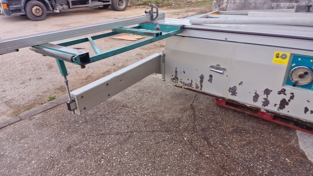Esquadrejadora mida carro 3200 inclina 45g maquinas de carpintaria