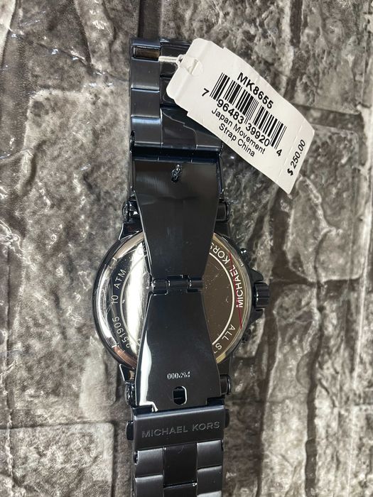 чоловічий годинник MICHAEL KORS MK8655 класичний кварцевий подарунок