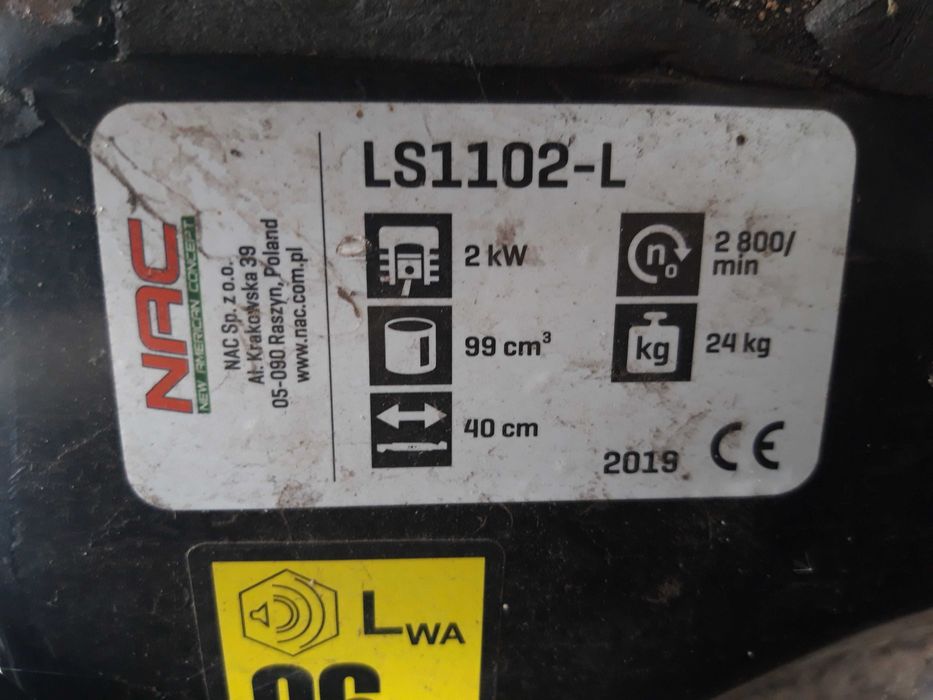 Silnik kosiarki NAC 1102-L 2kW 2019r