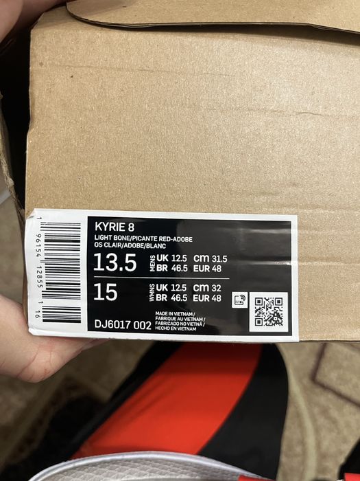 Nike Kyrie 8 — оригінальні баскетбольні кросівки, нові. Великий розмір