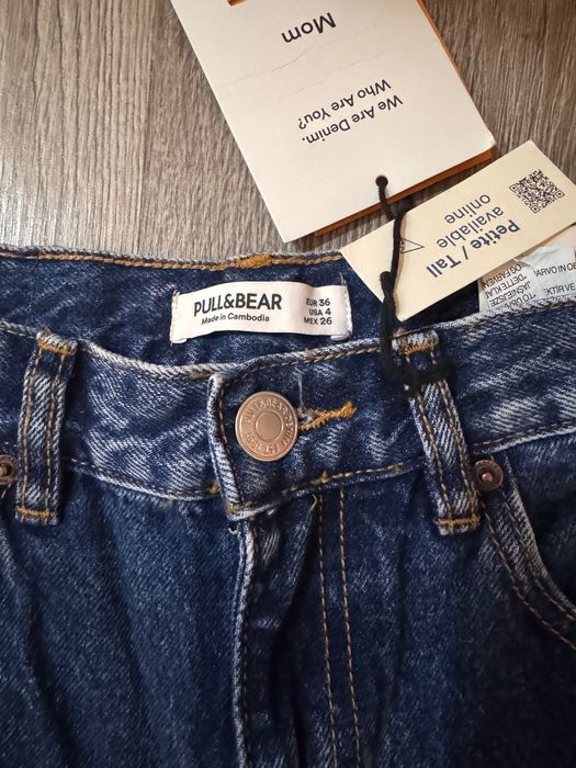 Джинси mom Pull & Bear