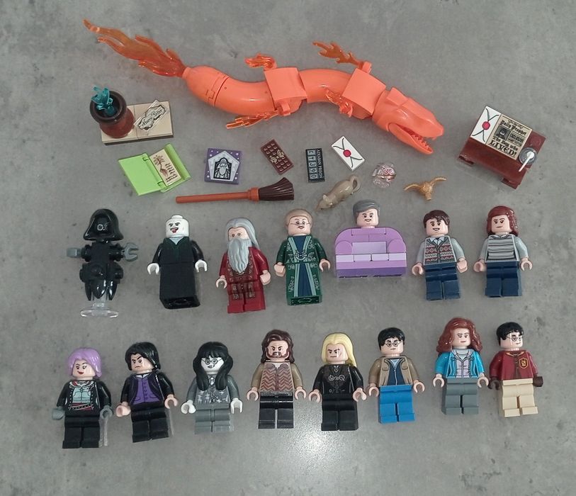Lego Harry Potter figurki + dodatki