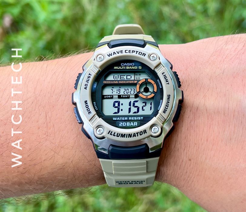 Годинник наручний Casio WV-200R-5A новий оригінал multiband 5
