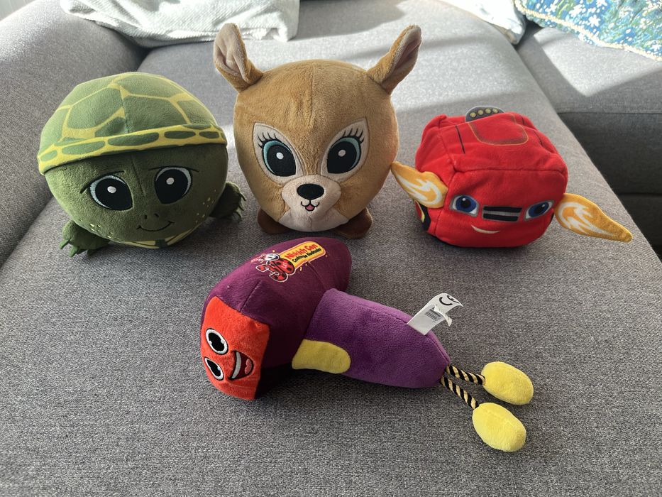 Pluszaki zwierzatka biedronkowe