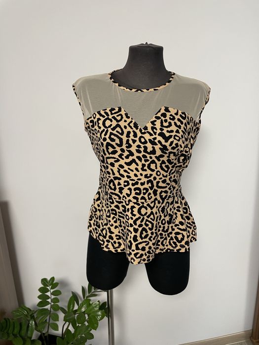 Nowa bluzka koszulka damska panterka rozmiar XXL