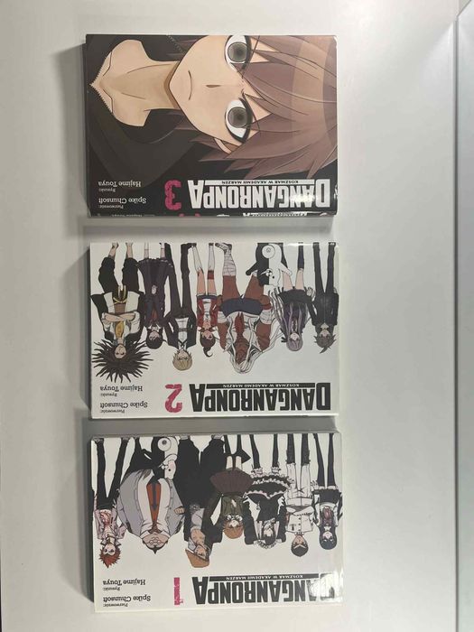 Manga Danganronpa 1, 2, 3 tom