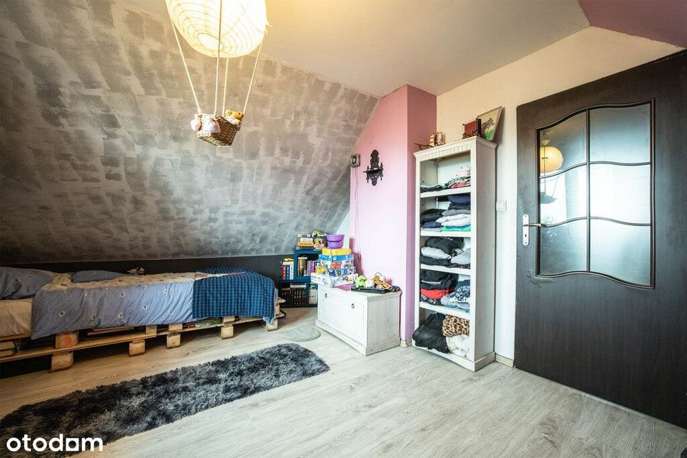 Dom, parter+poddasze, 63,32 m2, Kalino, gm. Rzgów