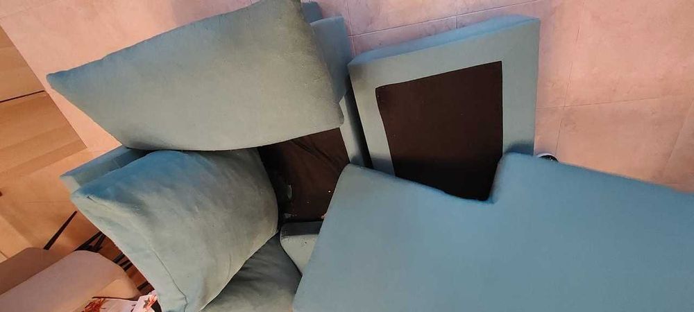 Sofa com chaise long