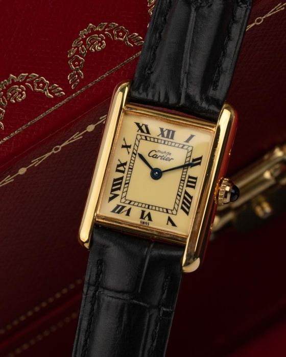 Zegarek damski Cartier Must Tank W1003153