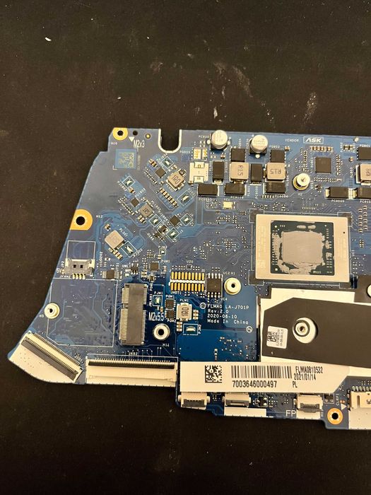 Lenovo ideapad 5 14are05 płyta główna uszkodzona