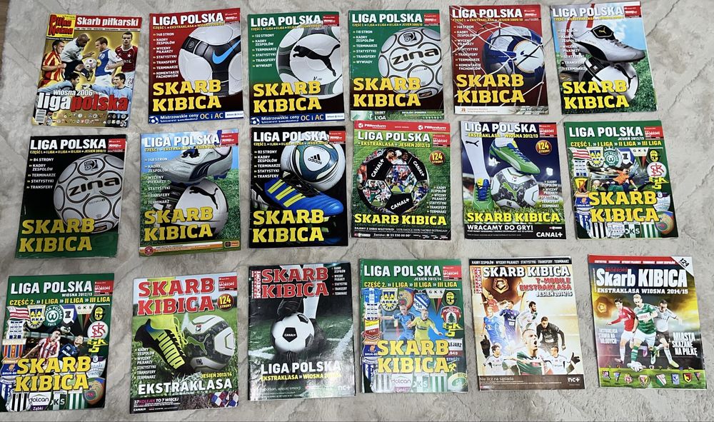 Skarby Kibica Ekstraklasa Niższe Ligi 2008-2025