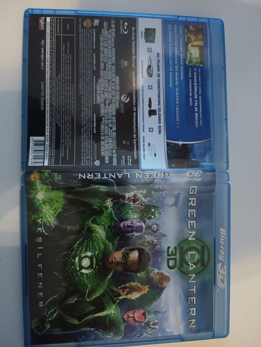Green Lantern Blu-ray + Blu-ray 3D, polska wersja językowa