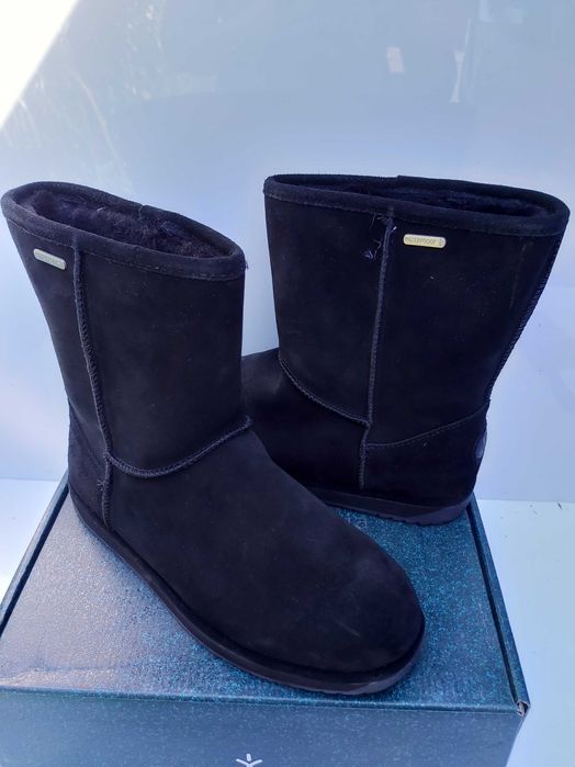 SP Kozaki EMU AUSTRALIA Paterson Lo 42 us10 w/f czarne botki