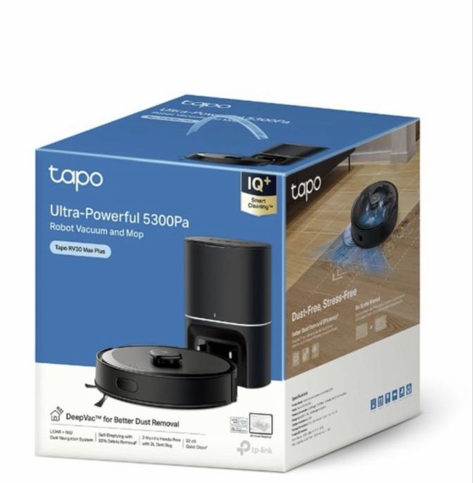 Робот-пилосос ТР-Link Tapo RV30 Max Plus