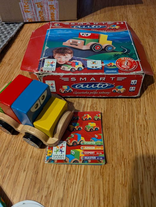Gry Smart games, Pucio pierwsze zabawy 1+, puzzle 2+, 4+ memorki