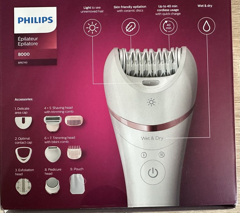 Епілятор Philips 8000