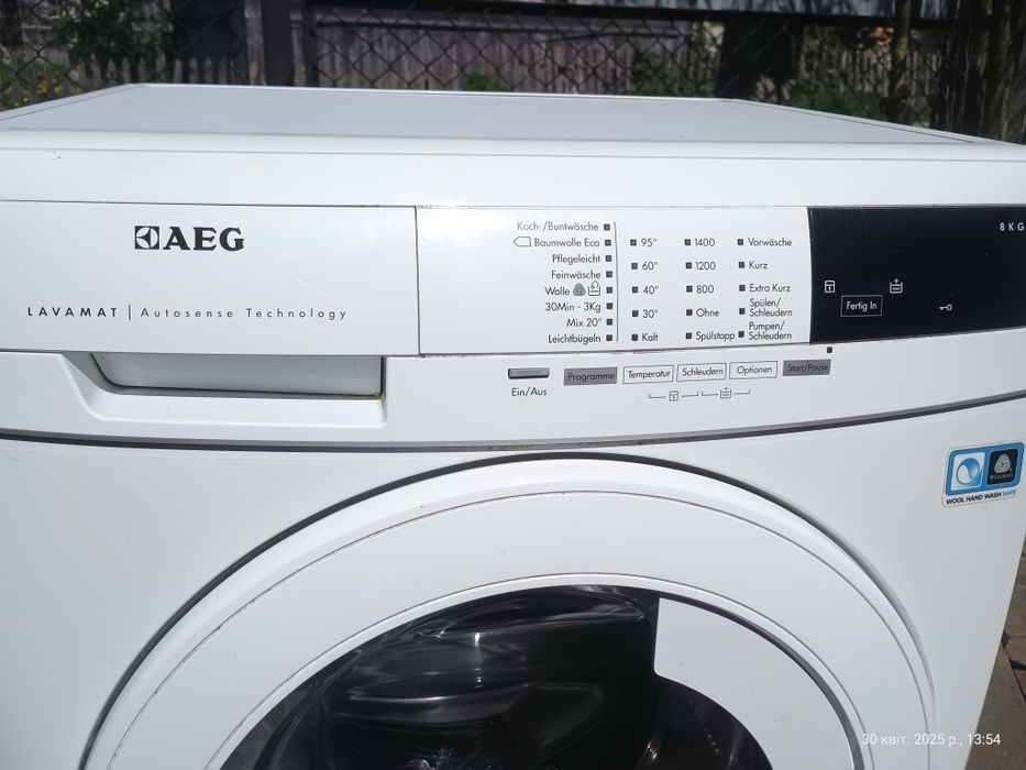 Пральна машина AEG 8кг
