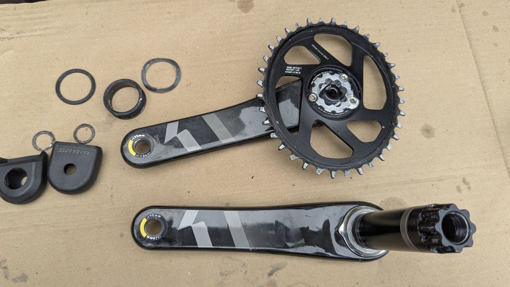 Шатуни Sram X01 Carbon 175mm