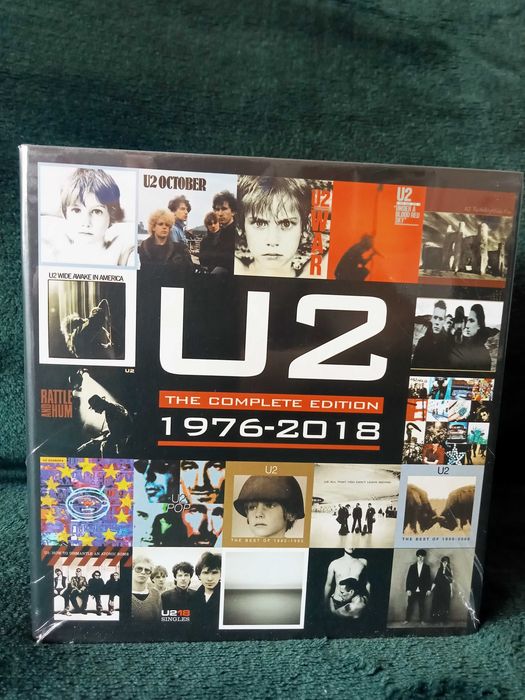U2 pełna dyskografia, box 22 płyty cd nowy folia.