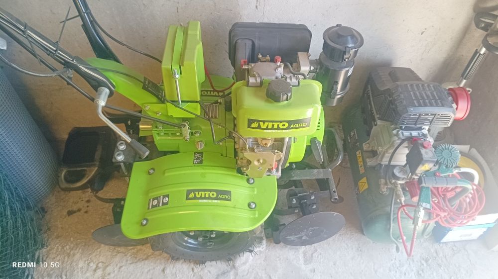 Motoenxada Diesel VITO AGRO 7cv (Nova / Nunca Usada)