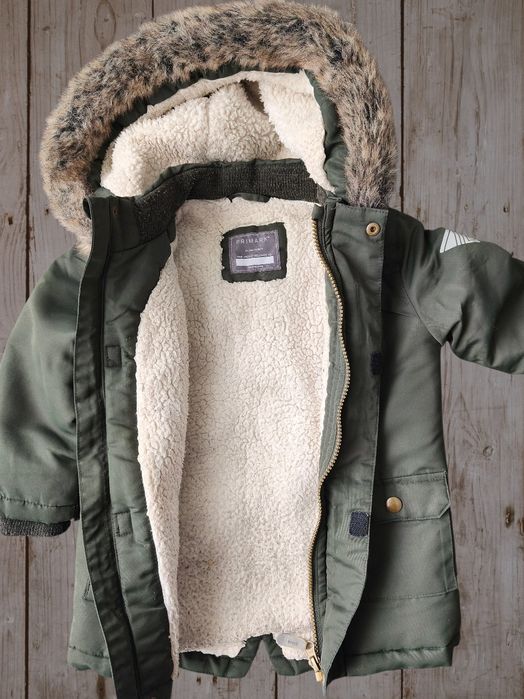 Тепла куртка для хлопчика, 98