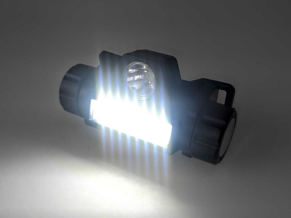 Lanterna de cabeça LED - bateria de lítio - magnética - NOVA