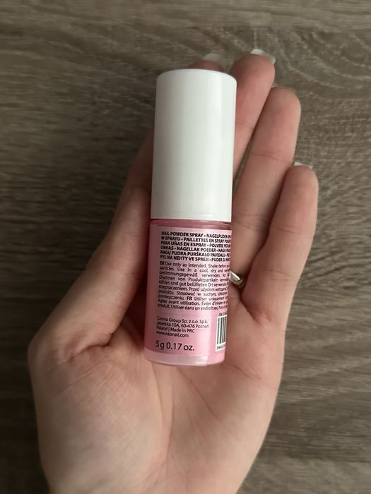Różowy pyłek do babyboomer do paznokci w sprayu NeoNail