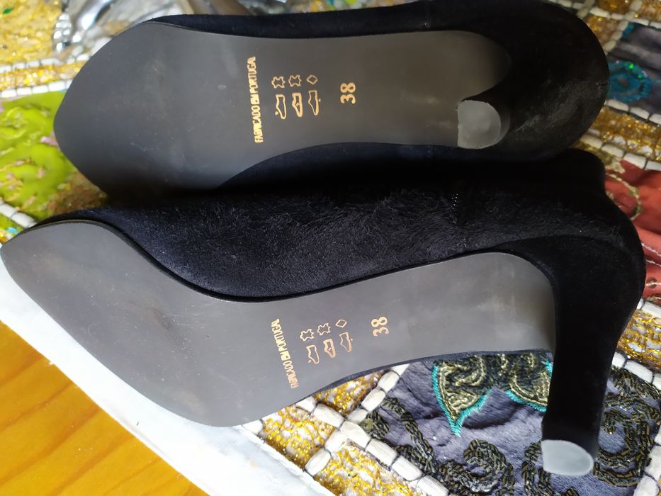 Botins Preto 38 Novo