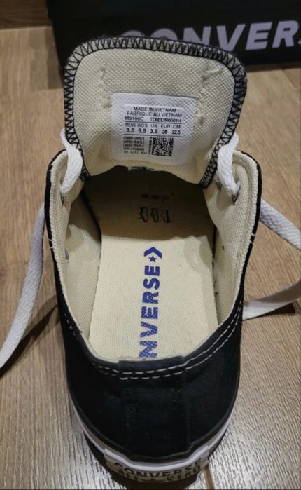 Czarne buty Converse