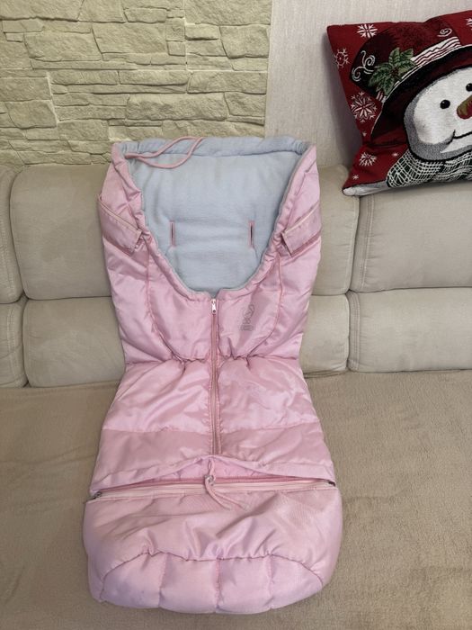 Теплий чехол в каляску ( санчата)