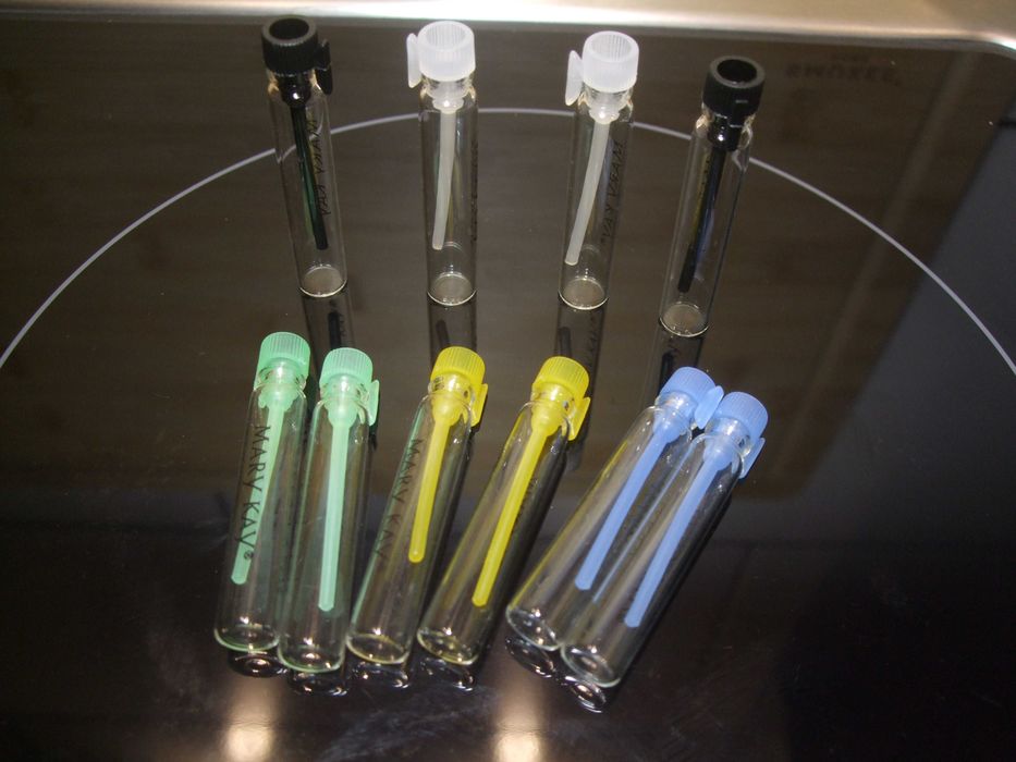 SZKLANE FIOLKI DO PERFUM PRÓBKI Butelka Szklana Fiolka 1 ml Podróżne