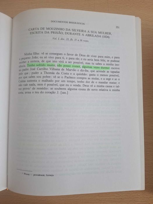 Obras - Mouzinho da Silveira