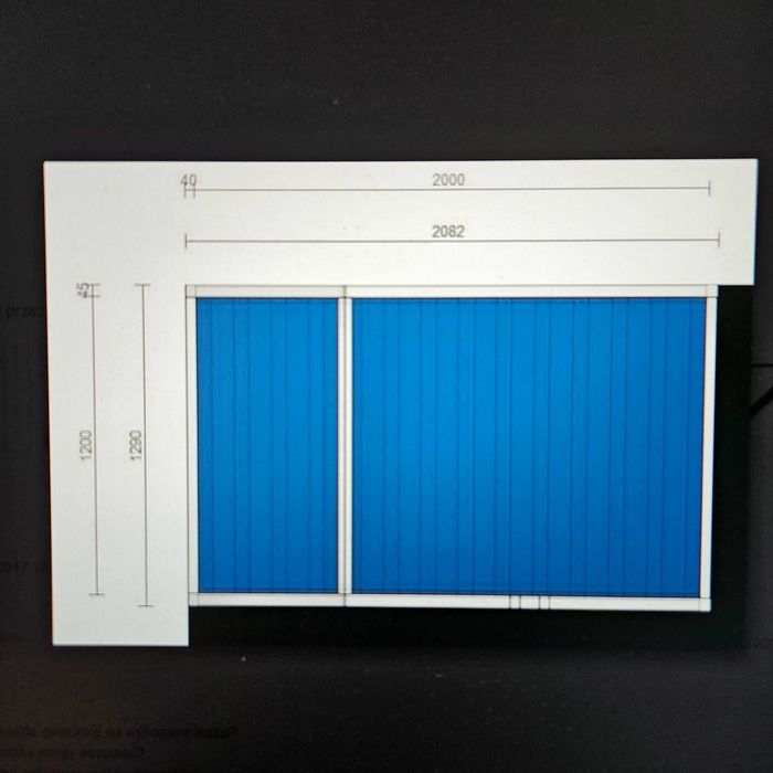 Łóżko domek 120x200