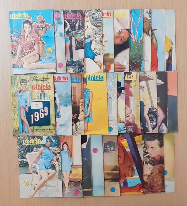 Revistas Plateia de 1968 a 1969 (Lote 3)