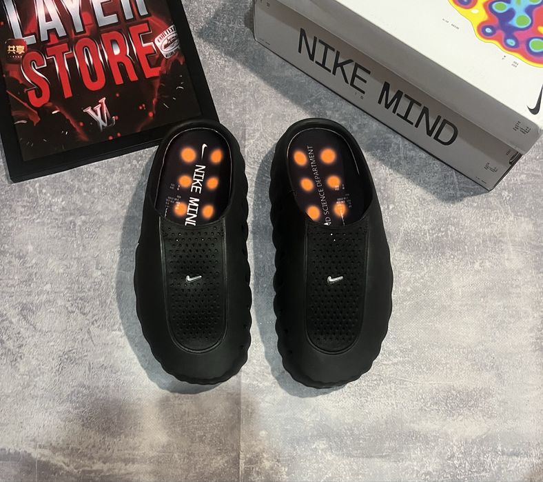 ‼️Тапки Nike Mind | тапки найк мінд високотехнологічні‼️