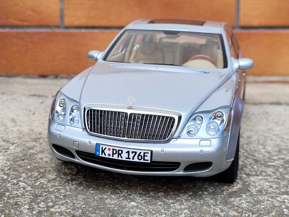 Kolekcja modeli Mercedes S Maybach 62 AUTOart 1:18 ideał Millenium