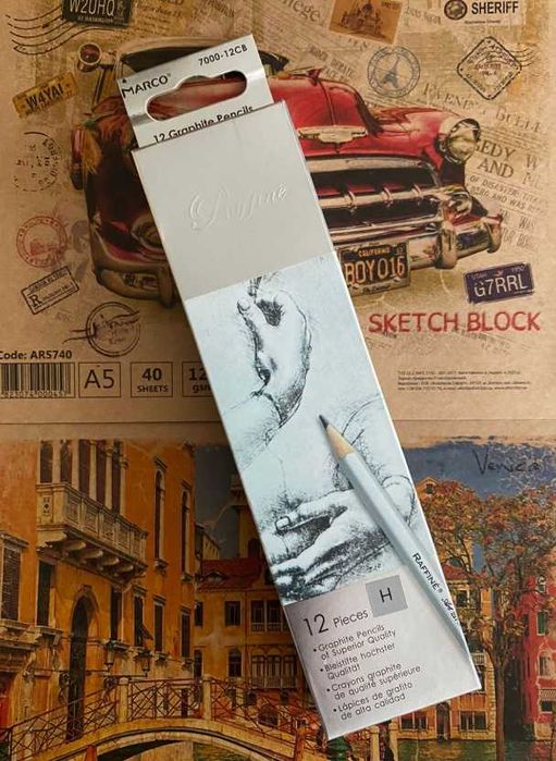 Карандаш простой 6/12 MARCO - Цена за комплекта от 30 грн.