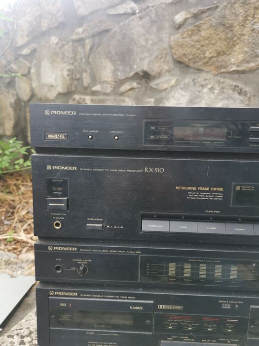 Aparelhagem Pioneer RX-510 vintage