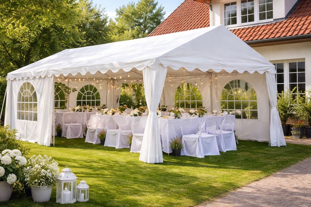 Wynajem namiotów imprezowych wypożyczalnia namiot wesele komunia