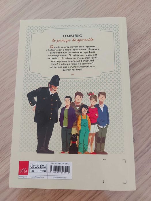 Livro "O Mistério do Príncipe Desaparecido"