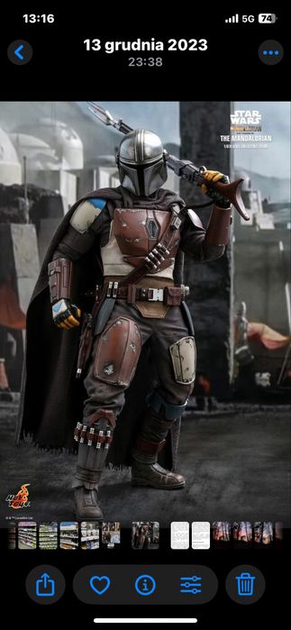 Mandalorian  - Hot Toys TMS007 - nowy w folii