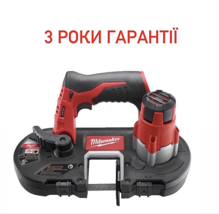 Пила стрічкова акумуляторна MILWAUKEE, M12 BS-0 (+ полотно)