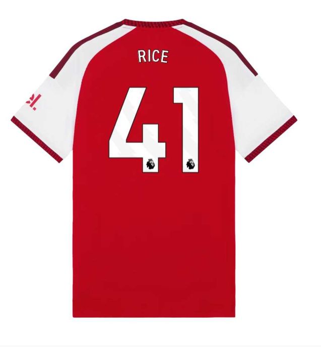 Koszulka Declan Rice 41. Arsenal 2026/2027