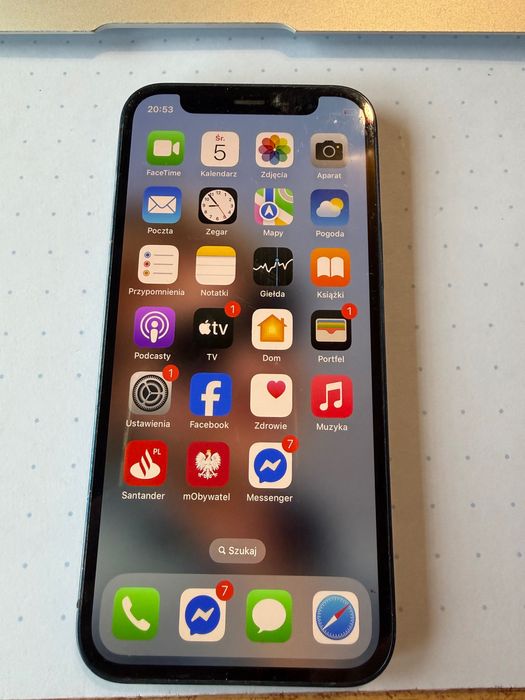 iPhone 12 mini niebieski