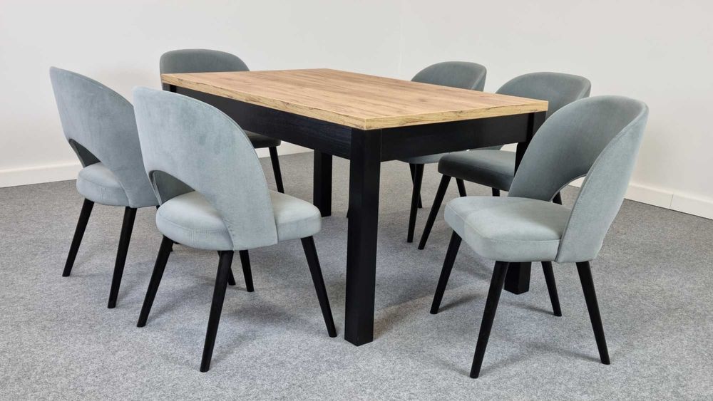 Krzesła do jadalni salonu wygodne mocne nowe Producent