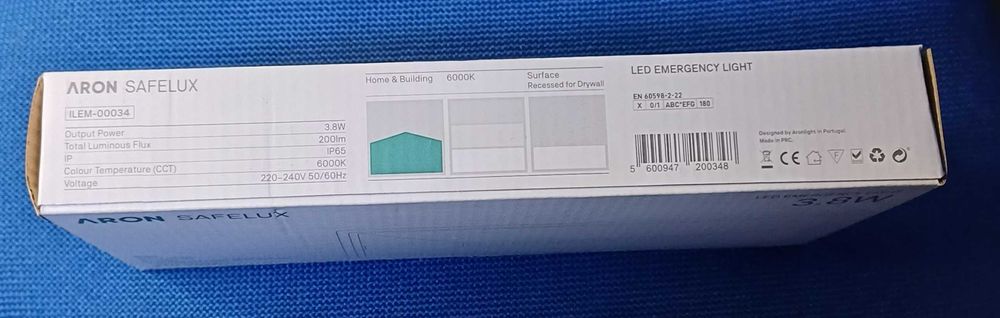 Armaduras de emergência LED