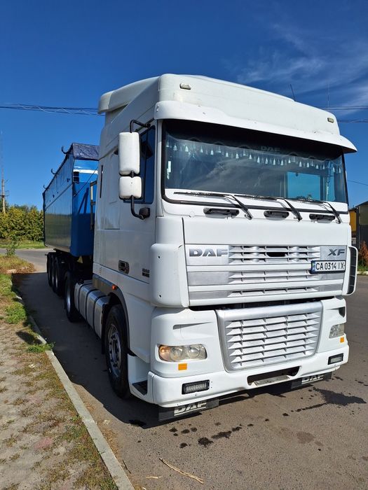 Daf xf 95, причіп шмітц