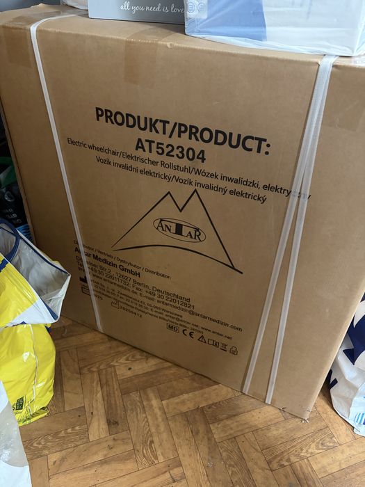 ANTAR AT52304 - wozek inwalidzki elektryczny
