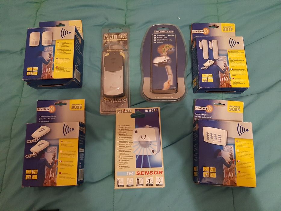 Sensores/ alarmes/ int.diferenciais