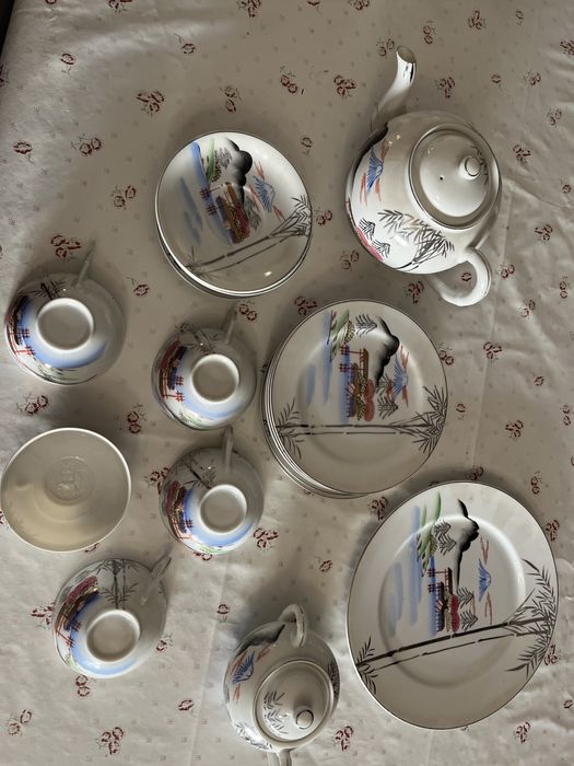 Conjunto chá Porcelana chinesa